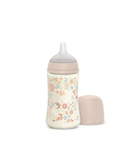 SUAVINEX ZUIGFLEX 270ML WONDERLAND SPEEN ROZE SUAVINEX ZUIGFLEX 270ML WONDERLAND SPEEN ROZE